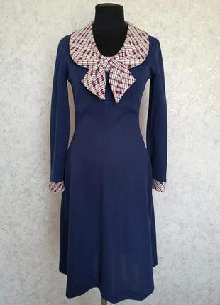 Стильное крутое винтажное ретро платье сукня винтаж стиль 70-х1 фото