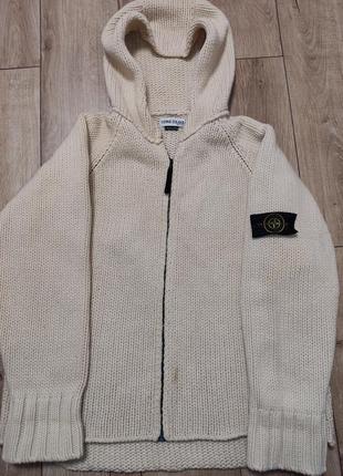 Кофта stone island, зіп худі stone vintage