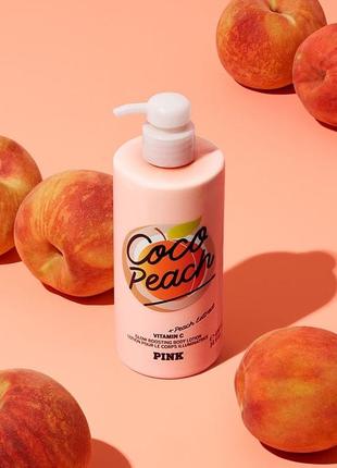 Лосьйон для тіла з дозатором coco peach victoria’s secret
