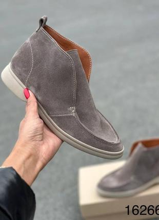 Лофери натуральна замша