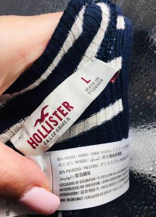 Платье в полоску hollister5 фото