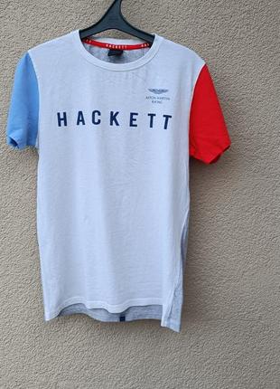 Фирменная футболка hackett aston martin racing
