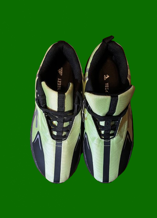 Кроссовки adidas yeezy boost 700 black черные 41 (26см.) текстильные зелёные кеди на весну лето2 фото
