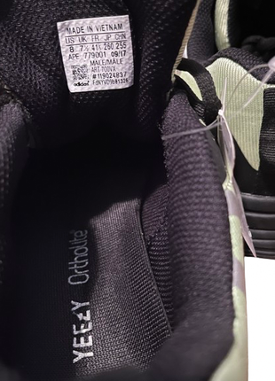 Кроссовки adidas yeezy boost 700 black черные 41 (26см.) текстильные зелёные кеди на весну лето8 фото