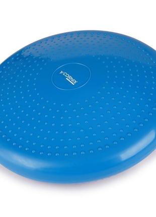 Балансировочная подушка-диск cornix 33 см (сенсомоторная) массажная xr-0054 blue5 фото