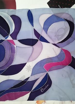 Шовковий хустку claudine, 100% натуральний шовк