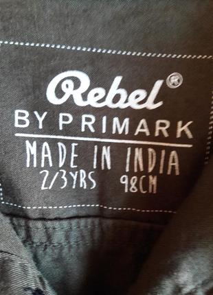 Сорочка хакі primark rebel мілітарі2 фото