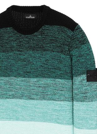 Свитер stone island 507a4 shadow project crew knitwear sweater blue xl3 фото