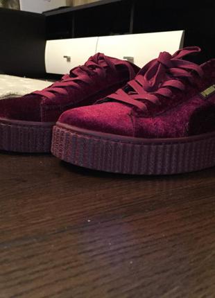 Кросівки verdes puma by rihanna