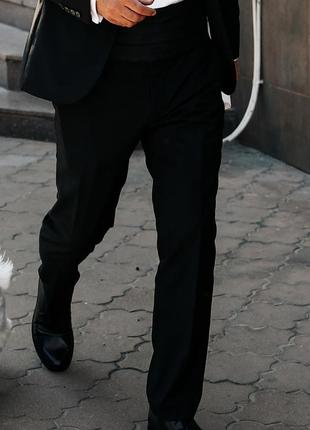 Смокинг костюм черный классический7 фото