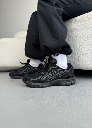 Кроссовки asics gel-nyc triple black