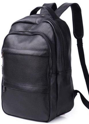 Хит! новинка! кожаный мужской рюкзак большой и вместительный из натуральной кожи tiding bag b2-87342a