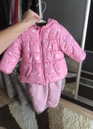 Курточка комбез/ зимний комплект