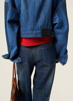 Піджак джинсовий жіночій7 фото