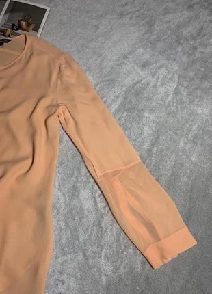 Massimo dutti вискозная блуза, рубашка7 фото