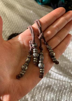 Кожаный плетёный ремень в стиле бохо хиппи