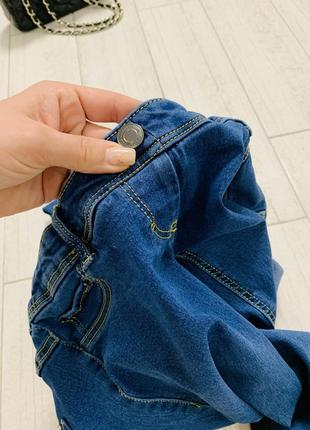 Женские базовые джинсы-skinny для беременных в размере s7 фото