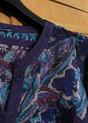 Шовкова блуза довгий рукав , gerald darel , оригінал франція9 фото