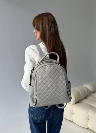 Женский рюкзак. стильный рюкзак из натуральной кожи4 фото