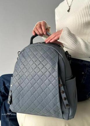 Жіночий рюкзак. стильний рюкзак із натуральної шкіри1 фото