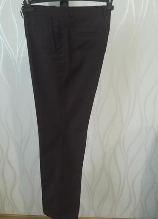 Благородные, аристократические, мужские брюки темно бордового цвета. vels2 фото