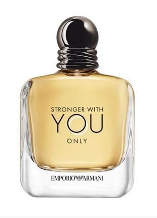 Парфюмированная вода мужская giorgio armani emporio armani stronger with you leather 100 мл3 фото