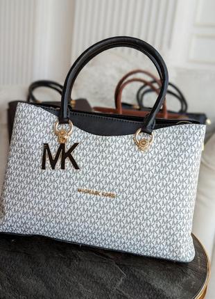 Сумка женская  michael kors большая майкл корс белый