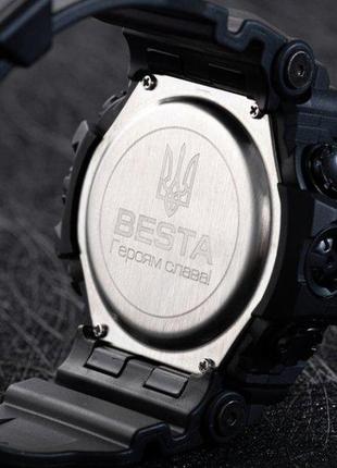 Мужские наручные часы besta symbol (черные)9 фото