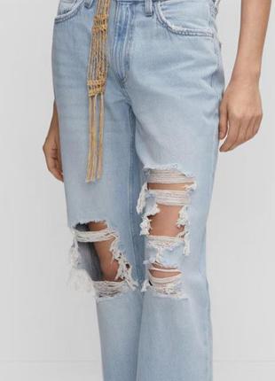 Mango новые женские джинсы голубые размеры 27, 28, 29