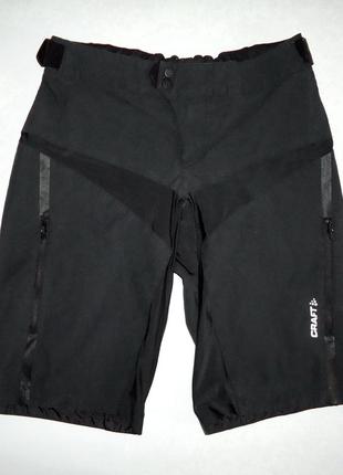Велошорты  craft x-over mtb mountain bike shorts black (m-l)1 фото