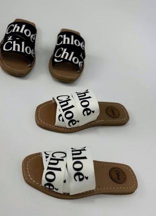 Шльопанці  текстильні  у білому та чорному кольорі ❤️❤️❤️