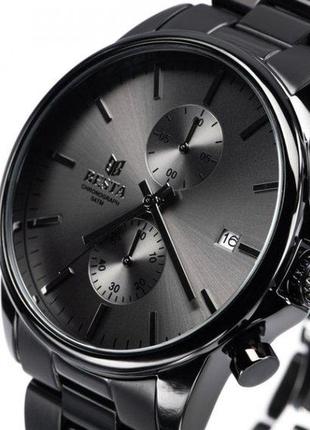 Мужские наручные часы besta mars (black)9 фото