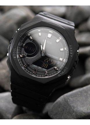 Мужские наручные часы besta jocker (черные)6 фото