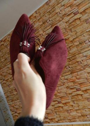 ⛔✅туфли балетки эко замш лоферы мюлы