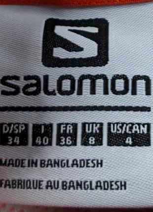 Salomon wayfarer clima wind капри бриджи женские трекинговые штаны 3/44 фото