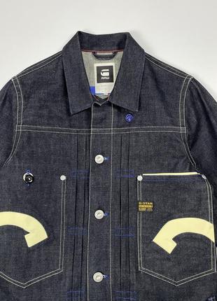 G-star raw aero denim jacket чоловіча джинсова куртка2 фото