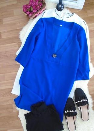 Шикарна сукня туніка з светриком сіткою р. 38/10