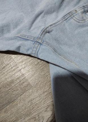 Мужские джинсы / denim co / светло-синие джинсы / брюки / штаны / мужская одежда / чоловічий одяг /4 фото