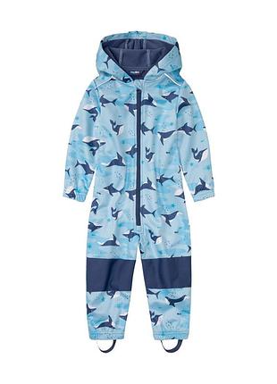 Комбинезон-дождевик softshell для мальчика lupilu  378009 074-80 см (6-12 months) голубой