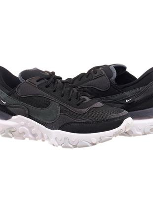 Кроссовки женские nike react r3vision (dq5188-001) 38.5 черный