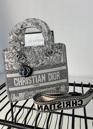 👜 dior textile lady 6