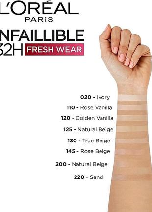 L'oreal paris infallible 32h fresh wear foundation3 фото