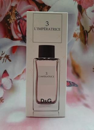 Духи-тестер dolce&gabbana 3 l`imperatrice 60мл! самый популярный аромат!3 фото