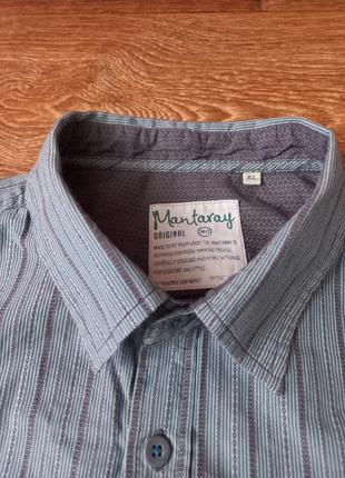 Мужская рубашка с длинным рукавом . " mantapay " . чоловіча сорочка з довгим рукавом .4 фото