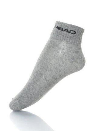 Шкарпетки head quarter unisex 3-pack сірий 43-46 (761011001-400 43-46)3 фото