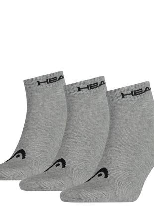 Шкарпетки head quarter unisex 3-pack сірий 43-46 (761011001-400 43-46)1 фото