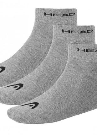 Носки head quarter unisex 3-pack серый 43-46 (761011001-400 43-46)5 фото