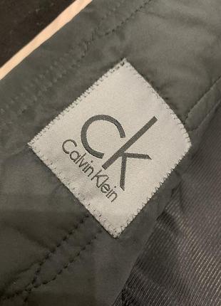 Чоловіче пальто calvin klein чорне вовняне4 фото