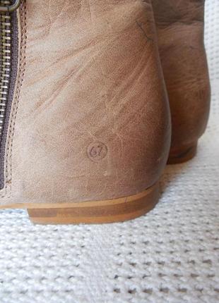 Ботинки кожа осенние осень кожаные3 фото