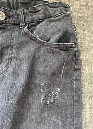 Zara джинсы, джогеры, джинсы с потертостями, брюки4 фото